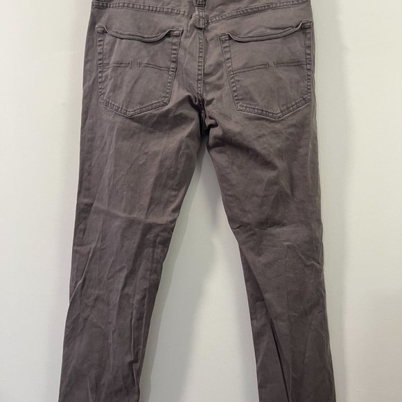 Men's Gray Chinos - Picture 2 of 3